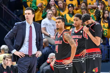 NCAA Basketball: Louisville at Notre Dame