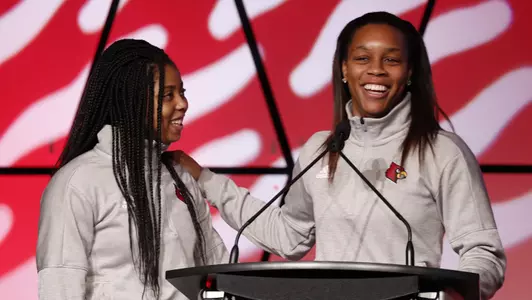 Arica Carter Asia Durr Louisville Women's Basketball