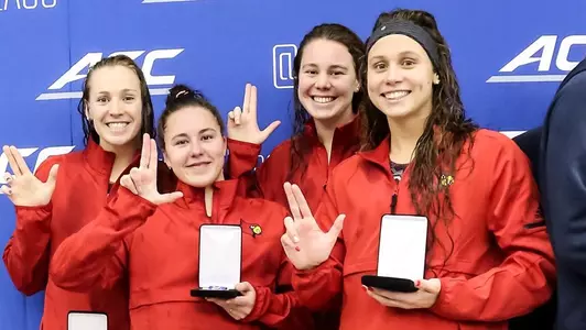 Wednesday afternoon ACC Championships at the Greensboro Aquatic Center in Greensboro.  (Photo: Karl L. Moore)