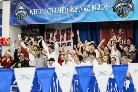 Thursday evening ACC Championships at the Greensboro Aquatic Center in Greensboro.  (Photo: Karl L. Moore)