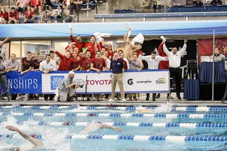 Thursday evening ACC Championships at the Greensboro Aquatic Center in Greensboro.  (Photo: Karl L. Moore)