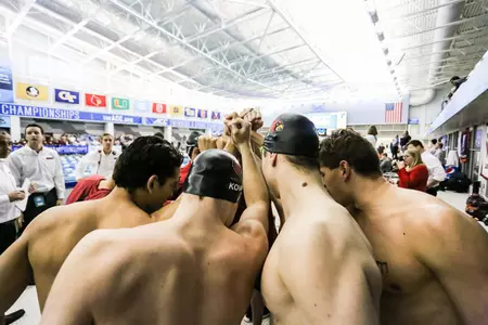 Thursday evening ACC Championships at the Greensboro Aquatic Center in Greensboro. (Photo: Karl L. Moore)