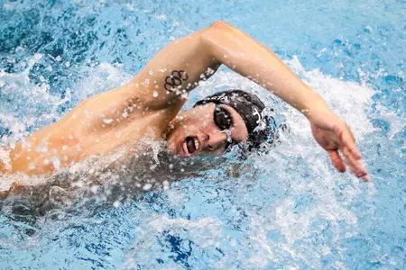 Thursday evening ACC Championships at the Greensboro Aquatic Center in Greensboro. (Photo: Karl L. Moore)