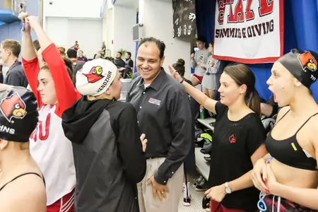 Friday evening ACC Championships at the Greensboro Aquatic Center in Greensboro. (Photo: Karl L. Moore)