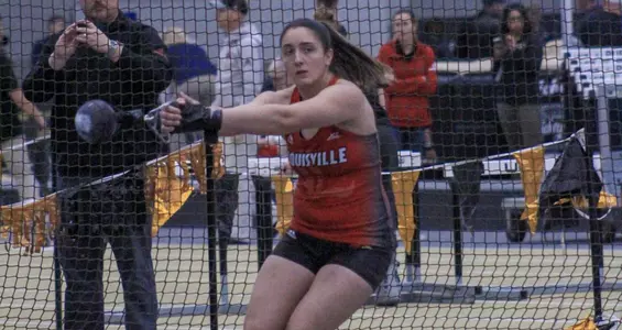 Halee Hudson throwing at the Gene Edmunds Cup