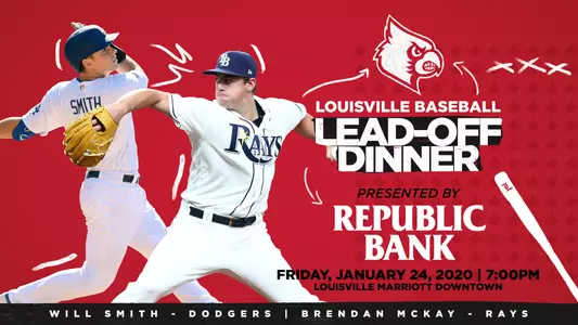 2019 Baseball Leadoff Dinner graphic.