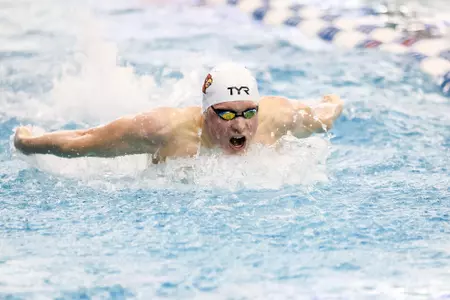 Daniel Sos swims the butterfly