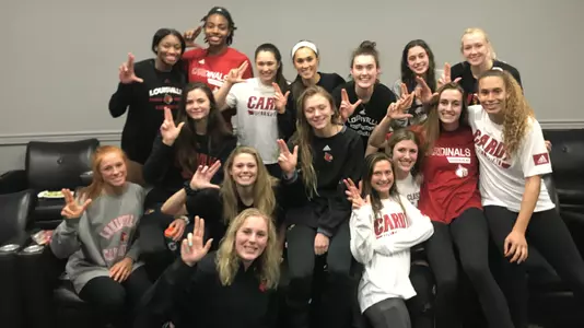 Volleyball celebrates their 28th trip to NCAA