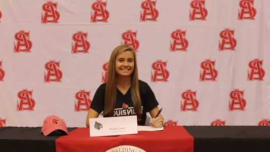 2019 Field Hockey Signee Margot Lawn signs her National Letter-of-Intent