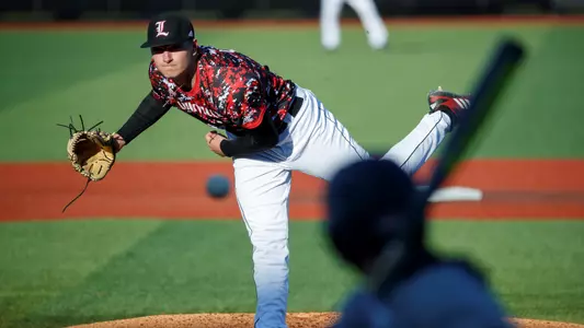 Reid Detmers during the Cardinals game with Georgia Tech at Jim Patterson Stadium on March 22.