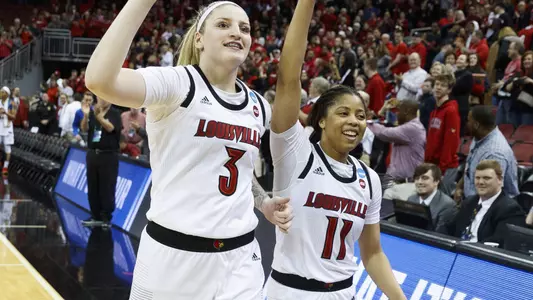 Arica Carter, Sam Fuehring Louisville Women's Basketball