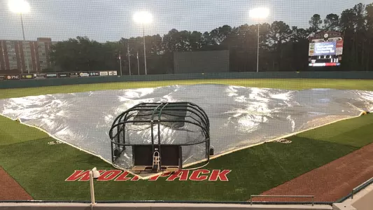 NC State baseball rain out