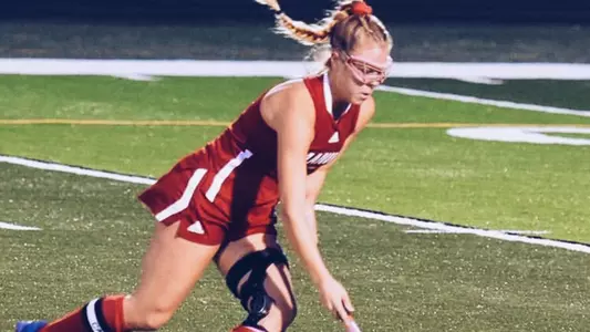 Field hockey signee India Reed plays in a game