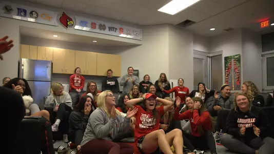 Softball celebrates its NCAA selection