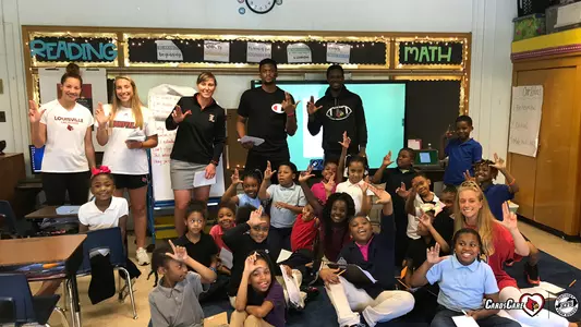 UofL Athletics Partners with JCPS