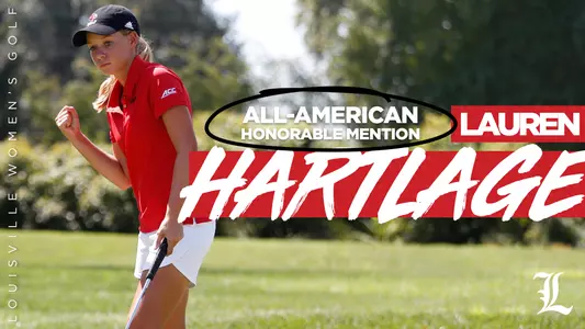Lauren Hartlage All-American Honorable Mention