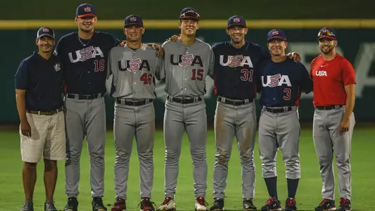 Louisville Baseball with the 2019 USA CNT.