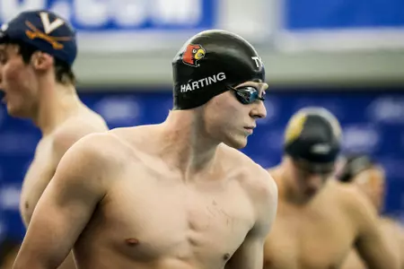 Zach Hartin prepares for race