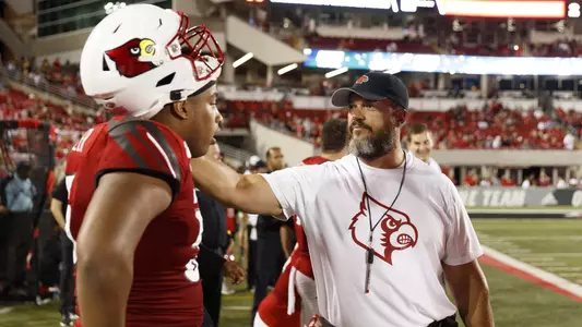 Dwayne Ledford coaches up Caleb Chandler