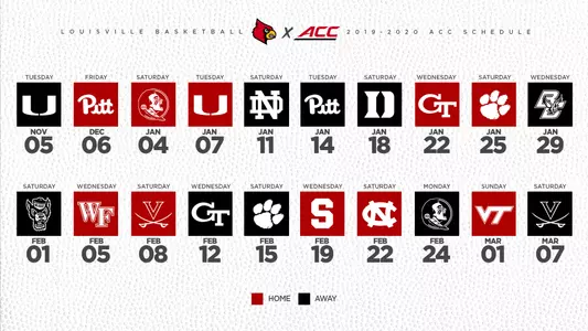 ACC MBB Schedule