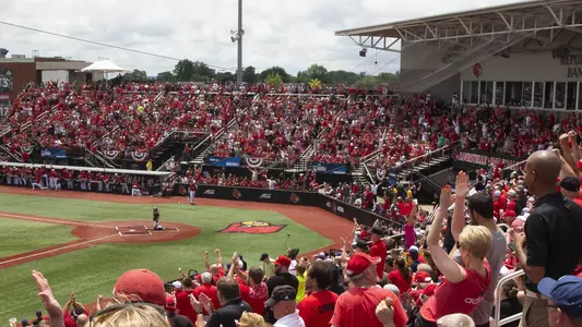 Jim Patterson Stadium during the 2019 Super Regional against East Carolina.