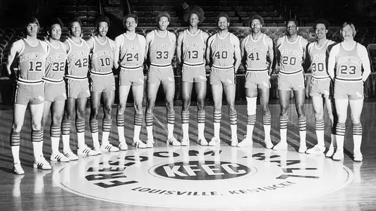 1975 UofL NCAA Final Four team photo