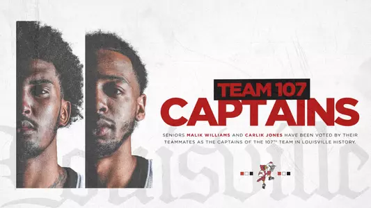 Malik Williams and Carlik Jones were elected by their teammates as captains for the 2020-21 season