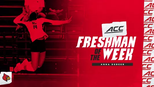 Graphic for Anna DeBeer winning FOTW