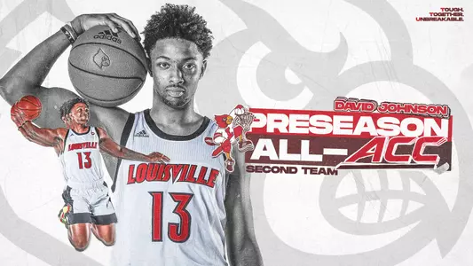 David Johnson preseason All-ACC graphic