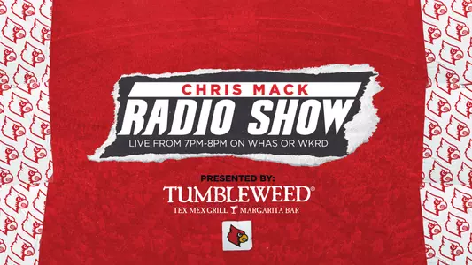 The Chris Mack Radio Show presented by Tumbleweed Tex Mex Grill and Margarita Bar will air weekly throughout the season.