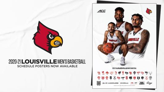 2020-21 UofL Men's Basketball poster's are available at area Kroger locations