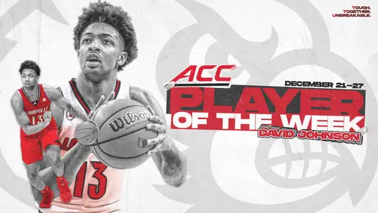 David Johnson was named ACC Player of the Week on Dec. 28