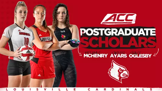 ACC Postgraduate Scholarship Carter Ayars, Melanie McHenry, Grace Oglesby