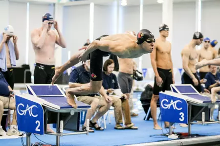 Haridi Sameh blasts off the block