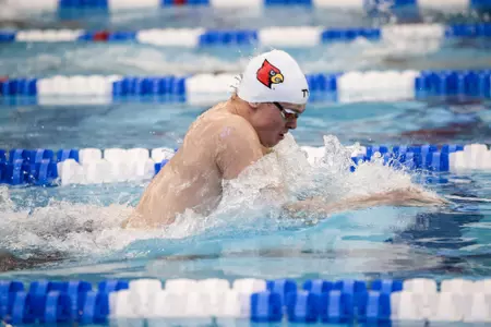 Evgenii Somov breaststrokes to gold at ACC Championships