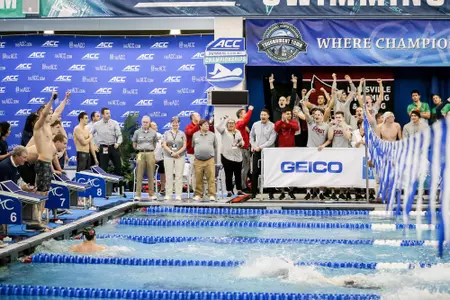 Cards celebrate relay win at ACCs