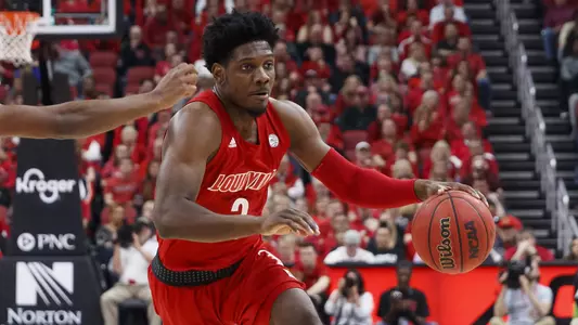 Darius Perry, shown driving in a March 1 game against Virginia Tech, will transfer for his final collegiate season.