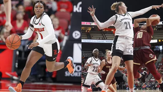 Dana Evans Kylee Shook Louisville Women's Basketball