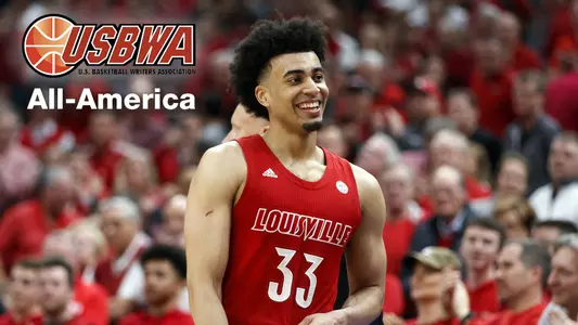 Jordan Nwora has been honored on the USBWA All-America team.