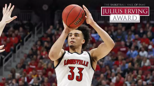 Jordan Nwora is one of five finalists for the Julius Erving Award