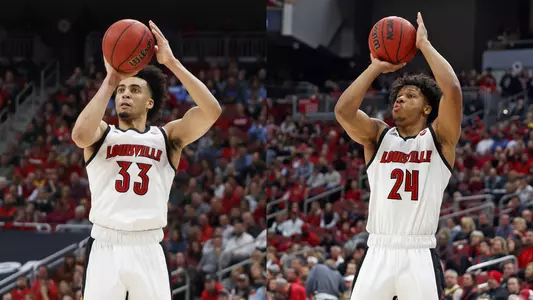 Jordan Nwora and Dwayne Sutton were 2020 All-ACC selections