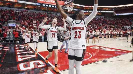 Jazmine Jones Kylee Shook Louisville Cardinals
