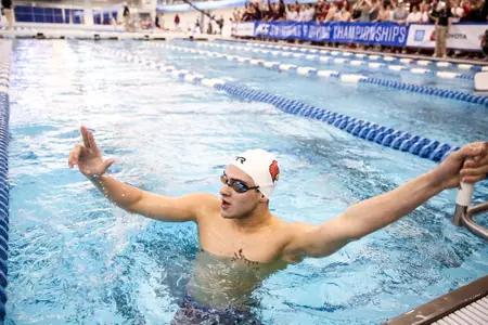 Nick Albiero throws up his L.