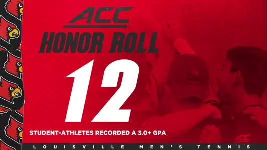 Men's Tennis ACC Honor Roll Graphic