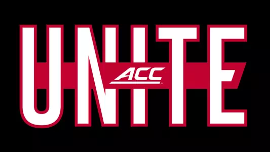 ACC UNITE logo, depicted in UofL's red and black colors