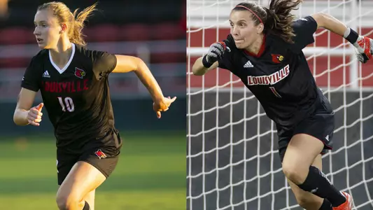 Emina Ekic Gabby Kouzelos Louisville Cardinals