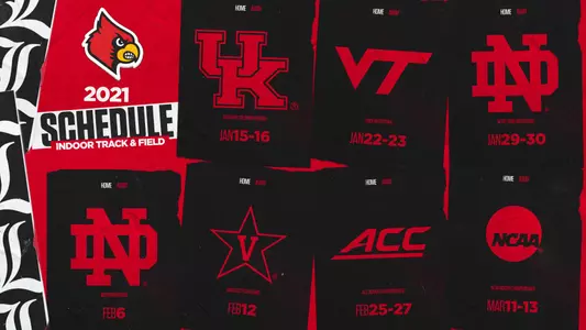 Indoor Track Schedule Graphic