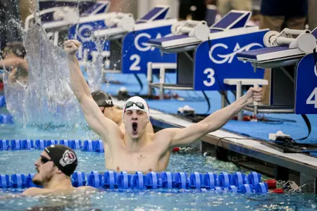 Mitchell Whyte celebrates