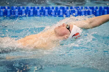 Sos does the backstroke