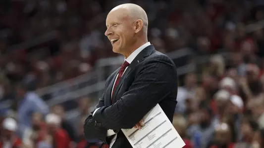 Chris Mack sideline smile